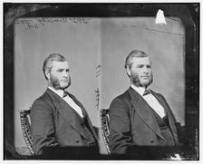 Nathan Ball Bradley of Michigan, between 1865 and 1880. Creator: Unknown