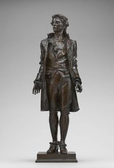 Nathan Hale, model 1889/1890, cast 1890. Creator: Frederick William MacMonnies