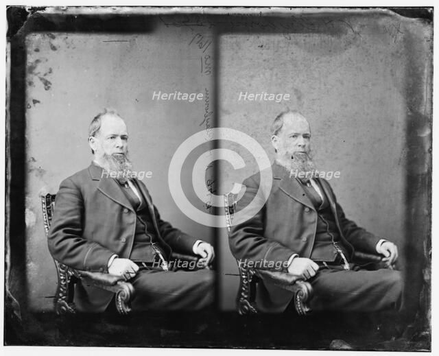 Nathanial Herbert Claiborne of Virginia, 1865-1880. Creator: Unknown.