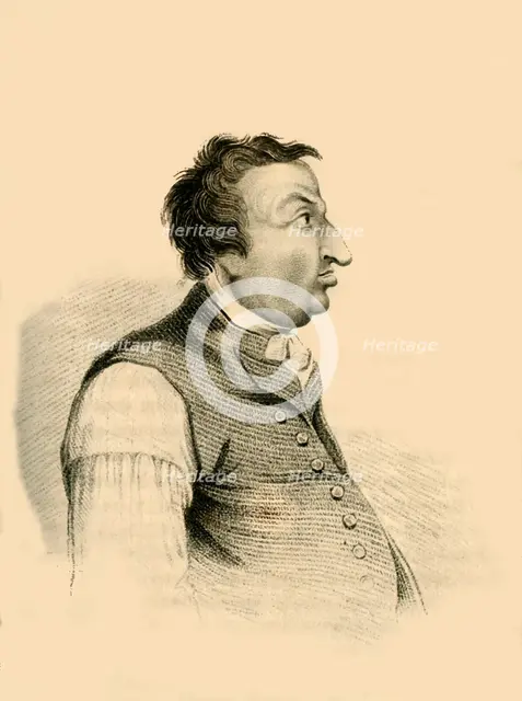 'Nathaniel Bentley. The well known Dirty Dick', 1821. Creator: R Page.