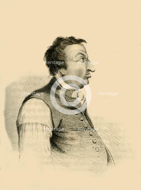 'Nathaniel Bentley. The well known Dirty Dick', 1821. Creator: R Page.