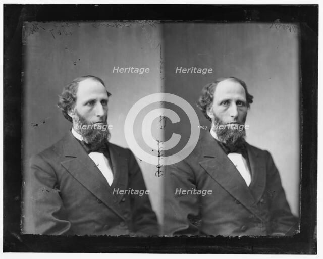 Nathaniel Cobb Deering of Iowa, 1865-1880. Creator: Unknown.