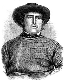 Nathaniel Colby, Coxswain of the Pakefield Life-boat, 1858. Creator: Unknown