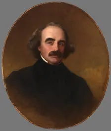 Nathaniel Hawthorne, 1862. Creator: Emanuel Gottlieb Leutze