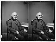 Nathaniel Hawthorne, ca. 1860-1865. Creator: Unknown