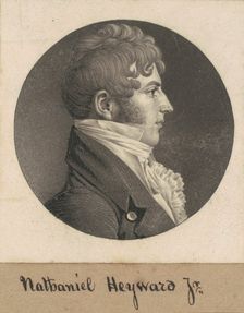 Nathaniel Heyward, Jr., 1809. Creator: Charles Balthazar Julien Févret de Saint-Mémin
