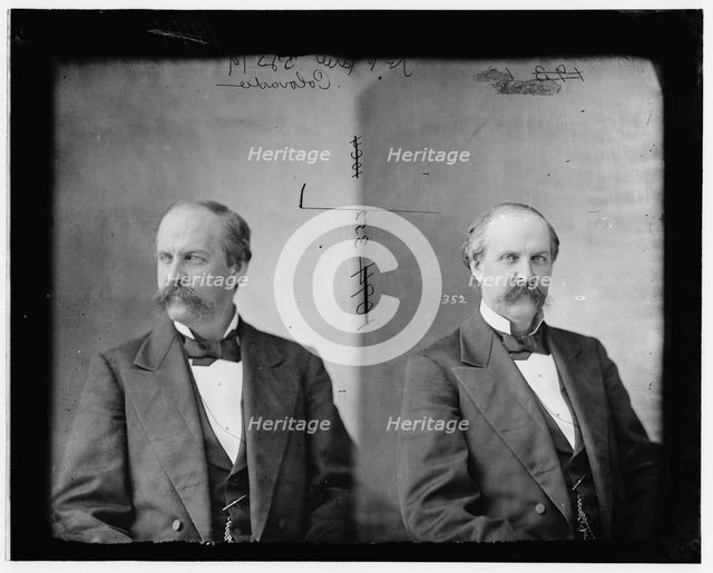 Nathaniel P. Hill of Colorado, 1865-1880. Creator: Unknown.