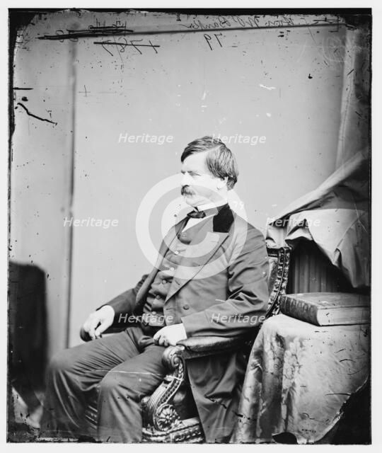 Nathaniel Prentice Banks of Massachusetts, between 1860 and 1875. Creator: Unknown.