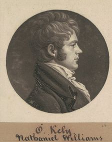 Nathaniel Williams, 1804. Creator: Charles Balthazar Julien Févret de Saint-Mémin