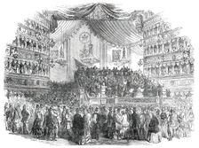 National Concert at Her Majesty's Theatre, 1850. Creator: Smyth
