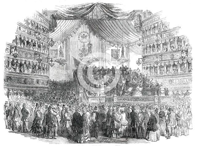 National Concert at Her Majesty's Theatre, 1850. Creator: Smyth.