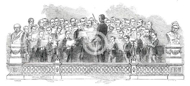 National Concerts at Her Majesty's Theatre - the Berlin Choir, 1850. Creator: Smyth.