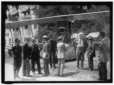 National Aero Coast Patrol Commn. Curtiss Hydroaeroplane..., between 1913 and 1917. Creator: Harris & Ewing
