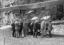 National Aero Coast Patrol Commn. - Curtiss Hydroaeroplane or Flying Boat Exhibited..., 1917. Creator: Harris & Ewing