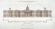 National Gallery, Trafalgar Square, Westminster, London, c1838. Artist: Anon