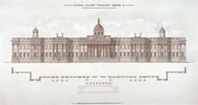 National Gallery, Trafalgar Square, Westminster, London, c1838. Artist: Anon