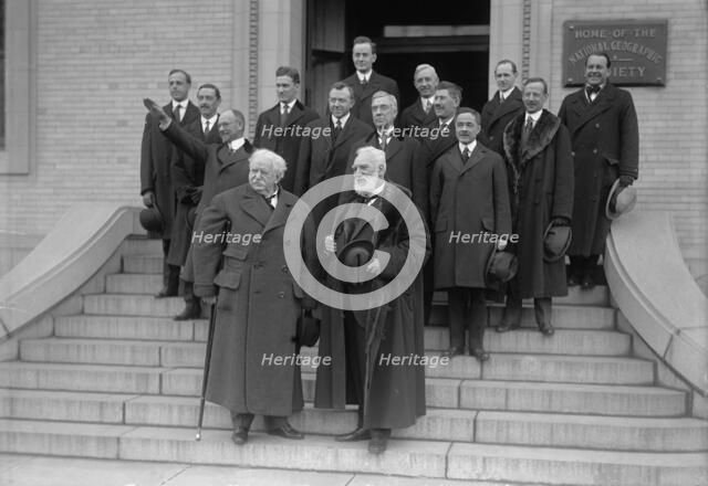 National Geographical [sic] Society - Anniversary of Bell Telephone, 1916. Creator: Harris & Ewing.