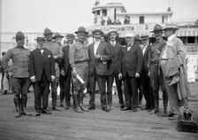 National Guard of D.C. M. And M. Assn. of D.C. Return with D.C.N.G. from Camp at Colonial Beach,1916 Creator: Harris & Ewing
