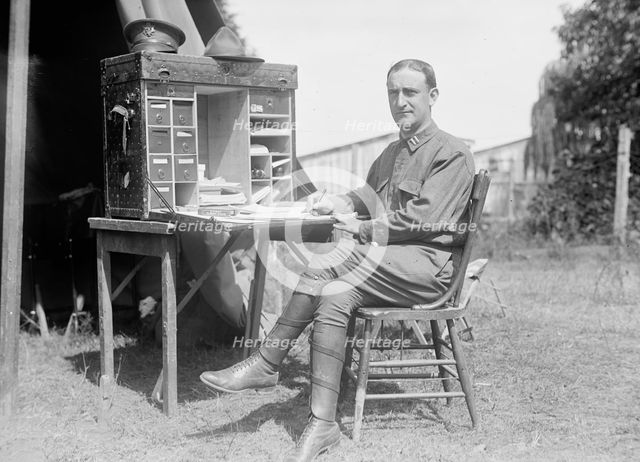 National Guard of D.C. - Capt. Louis Wilson, 1916. Creator: Harris & Ewing.