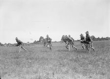 National Guard of D.C. - Field Tactics, 1915. Creator: Harris & Ewing