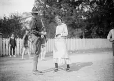 National Guard of D.C. in Camp, 1915. Creator: Harris & Ewing