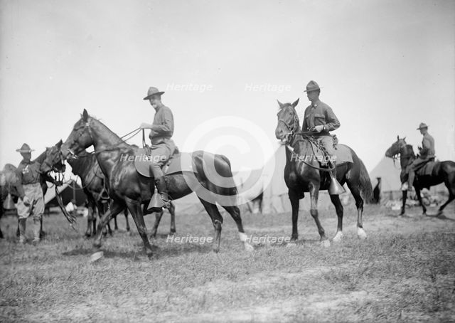 National Guard of D.C. in Camp, 1915. Creator: Harris & Ewing.