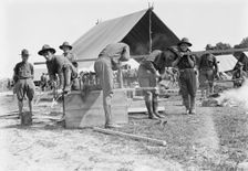 National Guard of D.C. in Camp, 1916. Creator: Harris & Ewing
