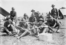 National Guard of D.C. in Camp, 1916. Creator: Harris & Ewing