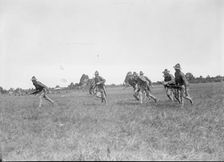 National Guard of D.C. - Field Tactics, 1915. Creator: Harris & Ewing