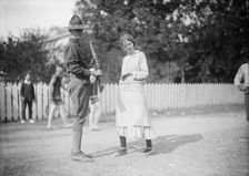 National Guard of D.C. in Camp, 1915. Creator: Harris & Ewing