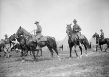 National Guard of D.C. in Camp, 1915. Creator: Harris & Ewing