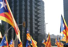 National Day of Catalonia, Barcelona, 11-09-2014. Creator: LTL