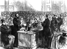 National Education: deputation to the Prime Minister, 1870. Creator: Unknown