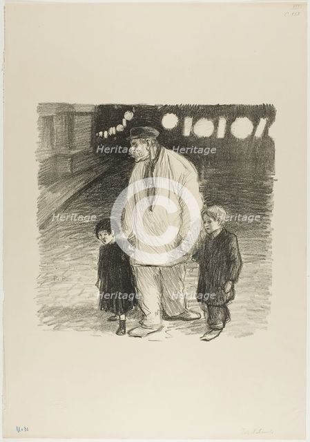 National Holiday, July 1894. Creator: Theophile Alexandre Steinlen.