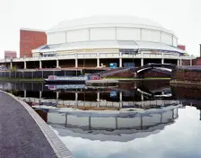 National Indoor Arena, King Edwards Road, Birmingham, 01/05/1991. Creator: John Laing plc