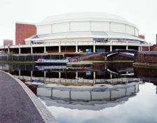 National Indoor Arena, King Edwards Road, Birmingham, 01/05/1991. Creator: John Laing plc