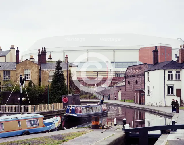 National Indoor Arena, King Edwards Road, Birmingham, 01/05/1991. Creator: John Laing plc.