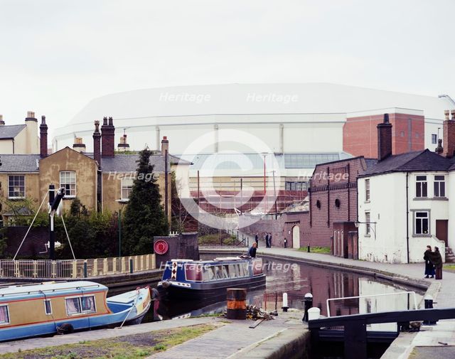 National Indoor Arena, King Edwards Road, Birmingham, 01/05/1991. Creator: John Laing plc.