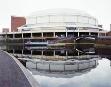 National Indoor Arena, King Edwards Road, Birmingham, 01/05/1991. Creator: John Laing plc