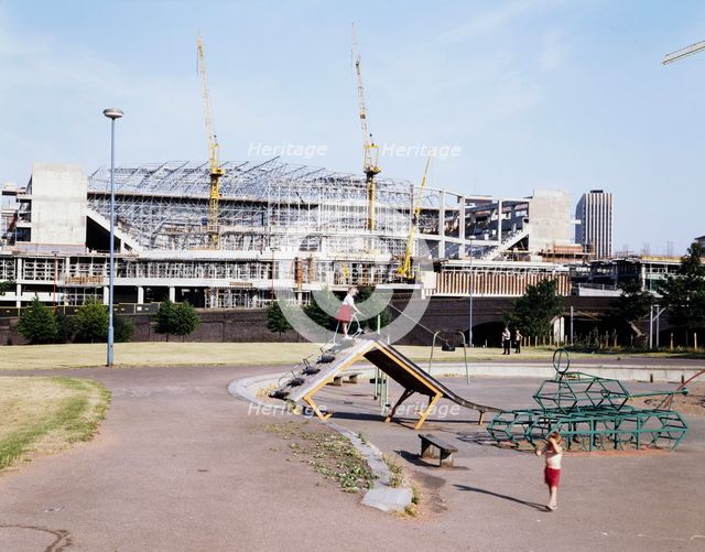 National Indoor Arena, King Edwards Road, Birmingham, c July 1990. Creator: John Laing plc.