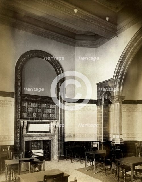 National Liberal Club, Whitehall Place, Westminster, London, 1887. Artist: Bedford Lemere and Company.
