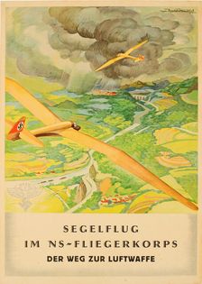 National Socialist Flyers Corps - the way to the Luftwaffe, Early 1940s. Creator: Axster-Heudtlass, Werner von (1898-1949)