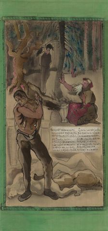 National song: Where are the twelve keys to the door 1951. Creator: Emil Filla