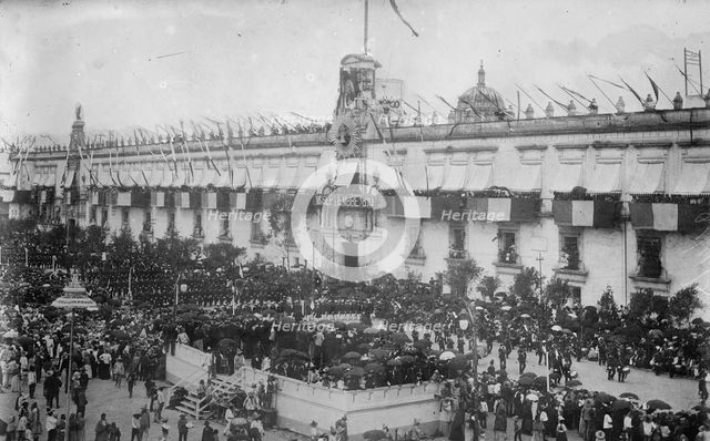 National Palace, Mexico, 1910. Creator: Bain News Service.