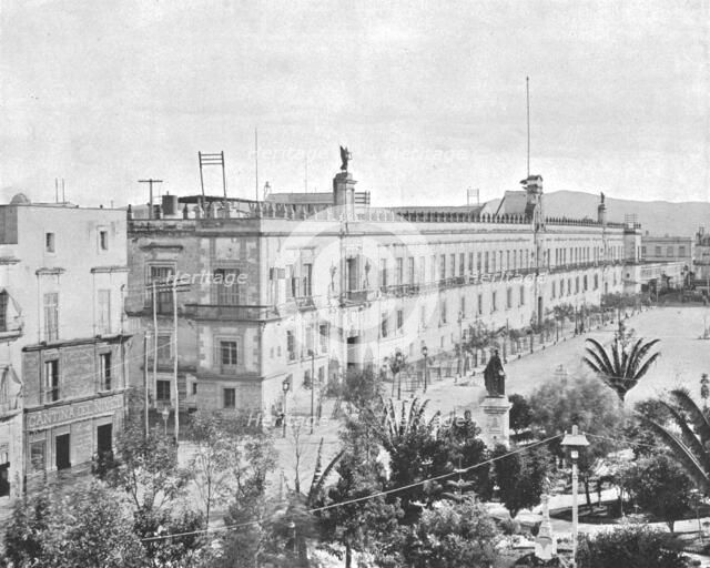 National Palace, Mexico City, Mexico, c1900.  Creator: Unknown.