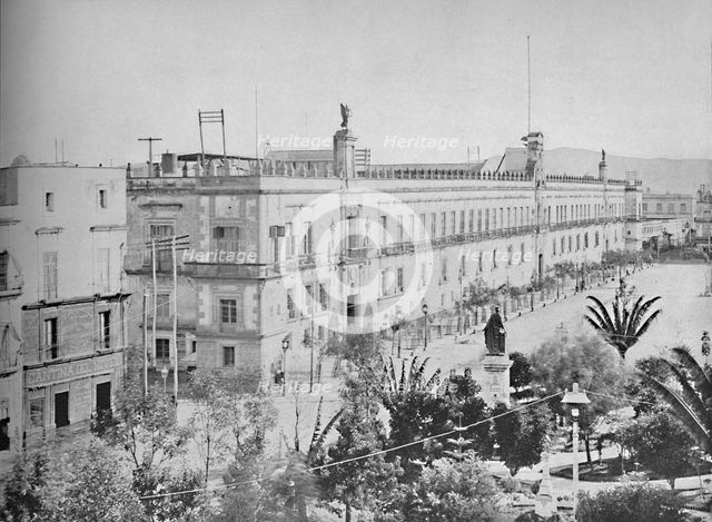 'National Palace, City of Mexico', c1897. Creator: Unknown.