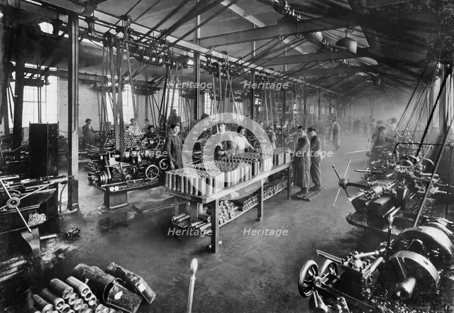 National Projectile Munitions Factory, Hall Street, Dudley, 1914-1918. Creator: Unknown.