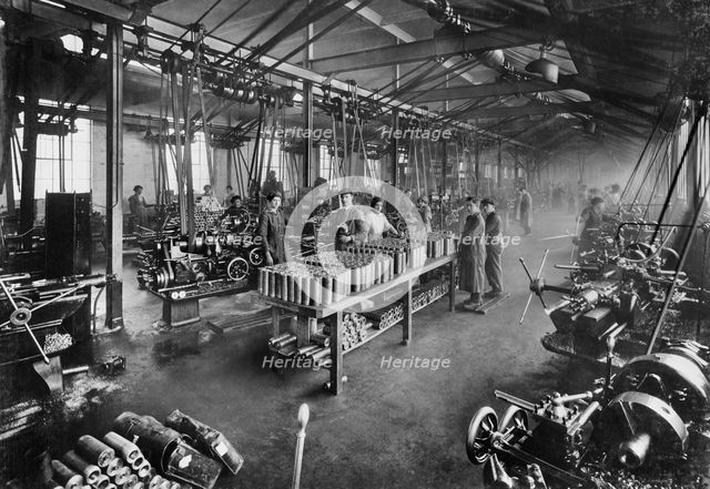 National Projectile Munitions Factory, Hall Street, Dudley, 1914-1918. Creator: Unknown.