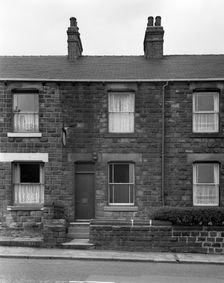 National Provincial Bank in a terraced house, Bolton upon Dearne, South Yorkshire, 1963. Artist: Michael Walters