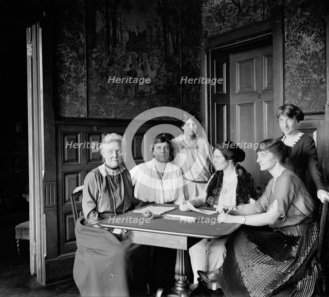 National Woman's Party Exec. group, between 1910 and 1920. Creator: Harris & Ewing.